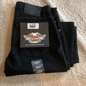 Harley Davidson black jeans